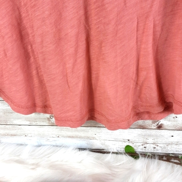 Madewell, 0265, Coral Tee, round neck, size L - Picture 5 of 6